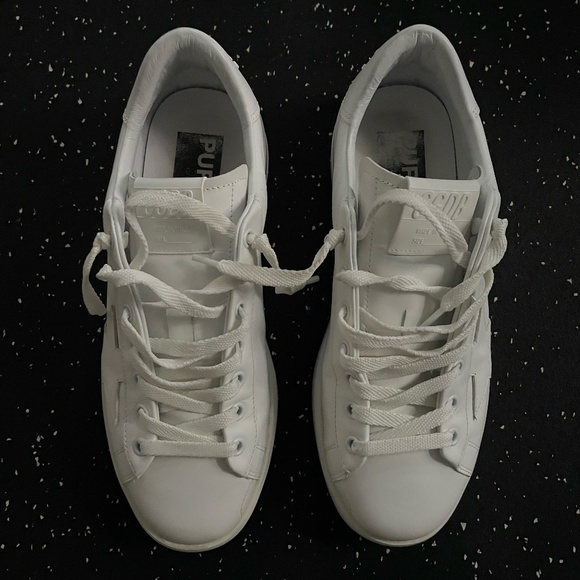 Golden Goose Sneakers, Mens Purestar with white star + heel tab, Size 39 - Picture 4 of 4